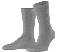 Falke Unisex Run Rib Crew Socks - Light Grey