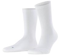 Falke Unisex Run Rib Crew Socks - White