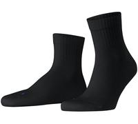 Falke Unisex Run Rib Short Socks - Black