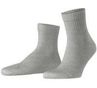 Falke Unisex Run Rib Short Socks - Light Grey