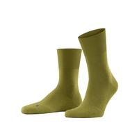 FALKE Unisex Run U SO Cotton Plain 1 Pair Socks, Green (Vegetal 7471), 2.5-3.5