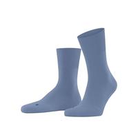 FALKE Unisex Run U So Cotton Plain Socks 1 Pair, Blue Sky 6876, 8-9