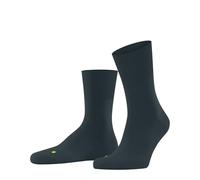 FALKE Unisex Run U So Cotton Plain Socks 1 Pair, Green Mulberry 7448, 4-5