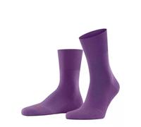 FALKE Unisex Run U So Cotton Plain Socks 1 Pair, Purple Plum 8028, 8-9