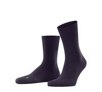 FALKE Unisex Run U So Cotton Plain Socks 1 Pair, Red Wineberry 8761, 4-5