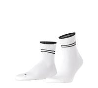 FALKE Unisex Run U Sso Cotton Functional Yarn Plain 1 Pair Socks, White Off-White 2030, 9.5-10.5
