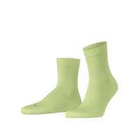 FALKE Unisex Run U Sso Cotton Plain 1 Pair Socks, Green Lemon 7498 Rib, 2.5-3.5