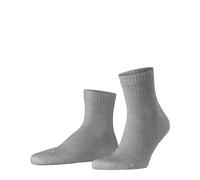 FALKE Unisex Run U Sso Cotton Plain 1 Pair Socks, Grey Light 3400 Rib, 8-9