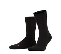 FALKE Unisex Walkie Light U So Wool Plain Socks 1 Pair, Grey Anthracite Melange 3080, 11-12.5
