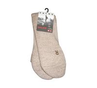 FALKE Virgin Wool Rich Walkie Outdoor Walking Socks Beige Size 11 - 12½