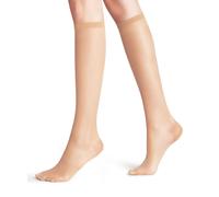 FALKE Women's Vitalize 20 DEN W Kh Sheer With Compression 1 Pair Knee-High Socks, Skin colour Cocoon 4059, 2.5-5