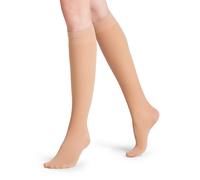 FALKE Women's Vitalize 40 DEN W Kh Semi-Opaque With Compression 1 Pair Knee-High Socks, Skin colour Cocoon 4059, 5.5-8