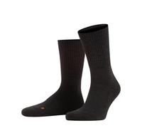 FALKE Walkie Light U So Wool Plain Socks, Grey Anthracite Melange 3080, 9.5-10.5
