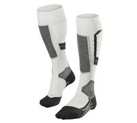 FALKE Women's SK4 Ski Socks Colour: 2040 Off White, Size: 39-40