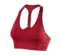 FALKE Women Shape Melange Medium Support Sports Bra Bra - Ruby, X-Small
