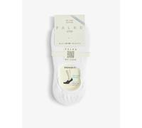 Falke Womens 2000 White Step Cotton-blend Socks Eur 35-36/2-3 Uk Women
