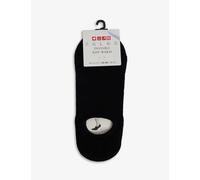 Falke Womens 3000 Black Invisible Wool-blend Step Sock Eur 37-38/4-5 Uk Women