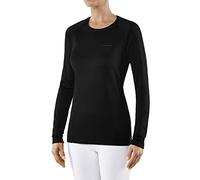 FALKE Women's Arctic Brushed Base Layer Top, Warm, Black (Black 3000), XS (1 Piece)
