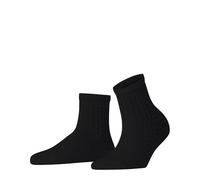 FALKE Women's Beach Drop W Sso Linen Cotton Patterned 1 Pair Socks, Black 3000, 5.5-8