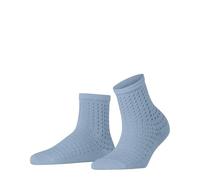 FALKE Women's Beach Drop W Sso Linen Cotton Patterned 1 Pair Socks, Blue Patagonia 6267, 2.5-5