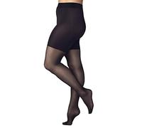 FALKE Women's Beauty Plus 20 DEN W Ti Sheer Plain 1 Pair Tights, Blue Marine 6179, SHORT