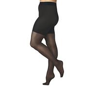 FALKE Women's Beauty Plus 50 DEN W Ti Semi-Opaque Plain 1 Pair Tights, Grey Graphite 3146, SHORT