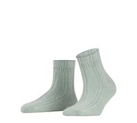 FALKE Women's Bedsock W Hp Angora Wool Thick Plain 1 Pair Socks, Green Peppermint 7792, 5.5-8