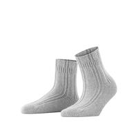 FALKE Women's Bedsock W Hp Angora Wool Thick Plain 1 Pair Socks, Grey Silver 3290, 5.5-8