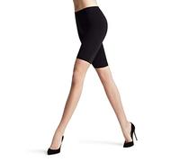 FALKE Women's Bike 130 DEN W Pa Opaque Plain 1 Pair Leggings, Black 3009, L