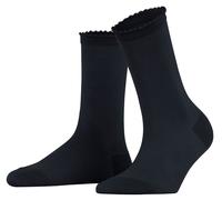 Falke Womens Bold Dot Socks - Dark Navy Blue