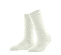 FALKE Women's Brick Wall W So Alpaca Wool Plain Socks 1 Pair, White Off-White 2040, 2.5-5