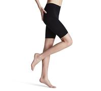 FALKE Women's Cellulite Control 80 DEN W Pa Opaque Against Water Retention 1 Pair Thigh Shapewear, Black 3009, L