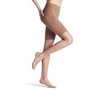 FALKE Women's Cellulite Control 80 DEN W Pa Opaque Against Water Retention 1 Pair Thigh Shapewear, Skin colour Powder 4069, S-M