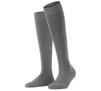 Falke Womens Climawool Knee High Socks - Light Grey Mel