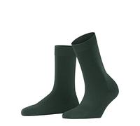 FALKE Women's ClimaWool W So Temperature-Regulating Plain 1 Pair Socks, Green Hunter 7441, 5.5-6.5