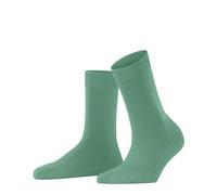 FALKE Women's ClimaWool W So Temperature-Regulating Plain 1 Pair Socks, Turquoise Ocean Green 7506, 4-5