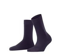 FALKE Women's ClimaWool W So Temperature-Regulating Plain Socks 1 Pair, Red Wineberry 8761, 5.5-6.5