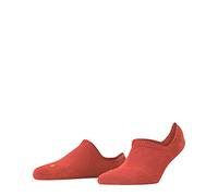 FALKE Women's Cool Kick Invisible W IN Soft Breathable Quick Drying No-Show Plain 1 Pair Liner Socks, Red (Orange 8655), 2.5-3.5