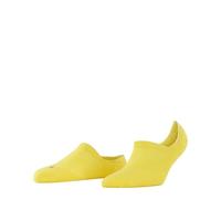 FALKE Women's Cool Kick Invisible W In Soft Breathable Quick Drying No-Show Plain 1 Pair Liner Socks, Yellow Sunshine 1330, 4-5