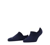 FALKE Women's Cool Kick Invisible W IN Soft Breathable Quick Drying No-Show Plain 1 Pair Liner Socks, Blue (Marine 6120), 4-5