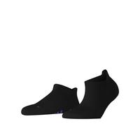 FALKE Women's Cool Kick Sneaker W Sn Soft Breathable Quick Drying Low-Cut Plain 1 Pair Trainer Socks, Black 3000, 2.5-3.5