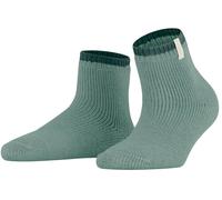 Falke Womens Cosy Plush Short Socks - Austerity Green