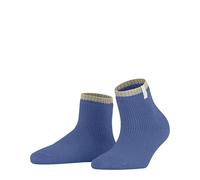 FALKE Women's Cosy Plush W Sso Wool Alpaca Patterned 1 Pair Socks, Blue Og Ribbon 6318, 2.5-5