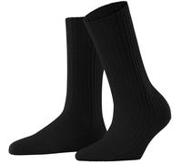 Falke Womens Cosy Wool Boot Socks - Black