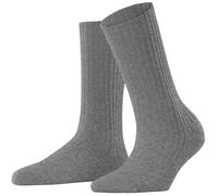 Falke Womens Cosy Wool Boot Socks - Light Grey Mel