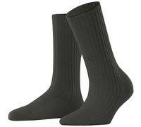Falke Womens Cosy Wool Boot Socks - Military Green