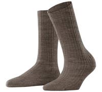 Falke Womens Cosy Wool Boot Socks - Porto Mel Brown