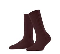 FALKE Women's Cosy Wool Boot W So Viscose Cashmere Plain 1 Pair Socks, Brown Cayenne 5950, 5.5-8