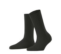 FALKE Women's Cosy Wool Boot W So Viscose Cashmere Plain 1 Pair Socks, Green Military 7826, 2.5-5