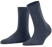 Falke Womens Cosy Wool Socks - Dark Blue Mel